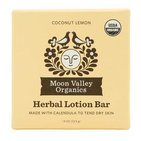Herbal Lotion Bar  - Coconut Lemon