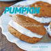 Book cover of 'Cooking with Pumpkin' by Averie Sunshine featuring pumpkin cookies on a plate.