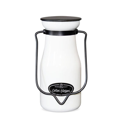 Cotton Blossom Milkbottle 8 oz candle: Creamery Collection