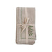 Cotton & Linen Embroidered Botanical Napkins, 18" | Set of 4