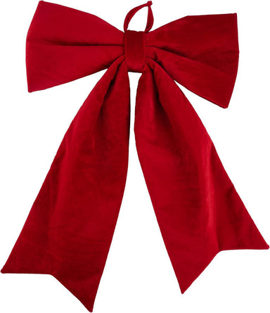 Craig Bachman 21" Deluxe Red Velvet Christmas Bow