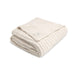 Cream Ribbed Blanket – Giving Collection | 52" x 62"