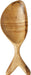 Creative Co-Op Coastal Fish Acacia Wood Spoon – 7" Natural Finish