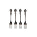 Creative Co-Op Embossed Brass Fork – Antique Silver Finish