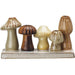 Creative Co-Op Enchanted Garden Stoneware Mushroom Vase