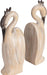 Creative Co-Op Resin Heron Bookends, Cream – Set of 2