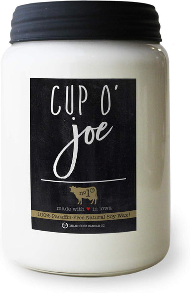 Cup O’ Joe Coffee Candle – 26oz Mason Jar | Milkhouse Candle Co.