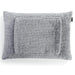 DEMDACO Me Time Sherpa Lap Throw Pillow | 18 x 12 Cream & Grey