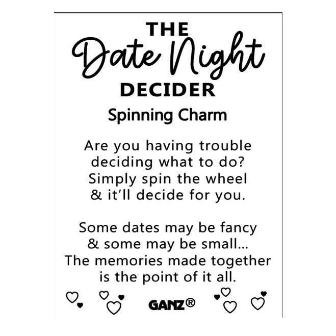 Date Night Decider - Spinning Charm