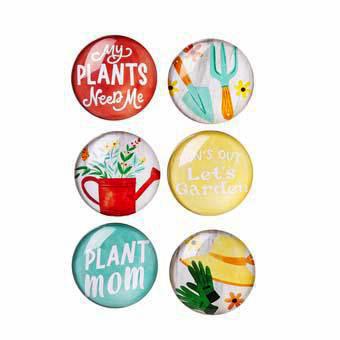 Decorate your fridge with Crazy Plant Lady Magnets