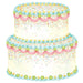 Die-Cut Birthday Cake Paper Placemats | Party Table Decor