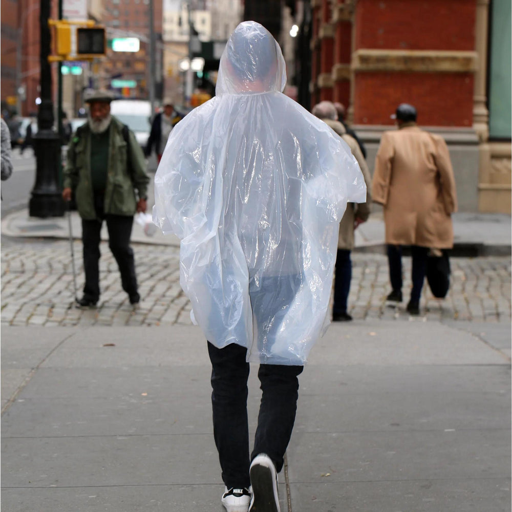 Emergency Rain Poncho – Lightweight, Portable & Reusable