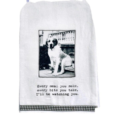 Every Meal You Make Kitchen Towel: For dog lovers!