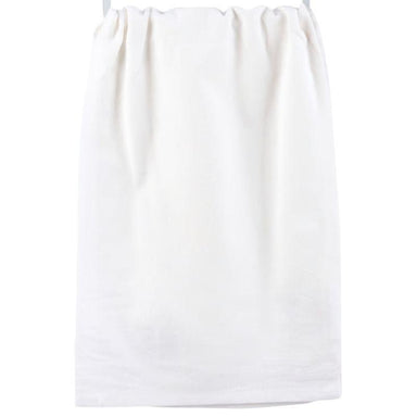 White skirt on a white background
