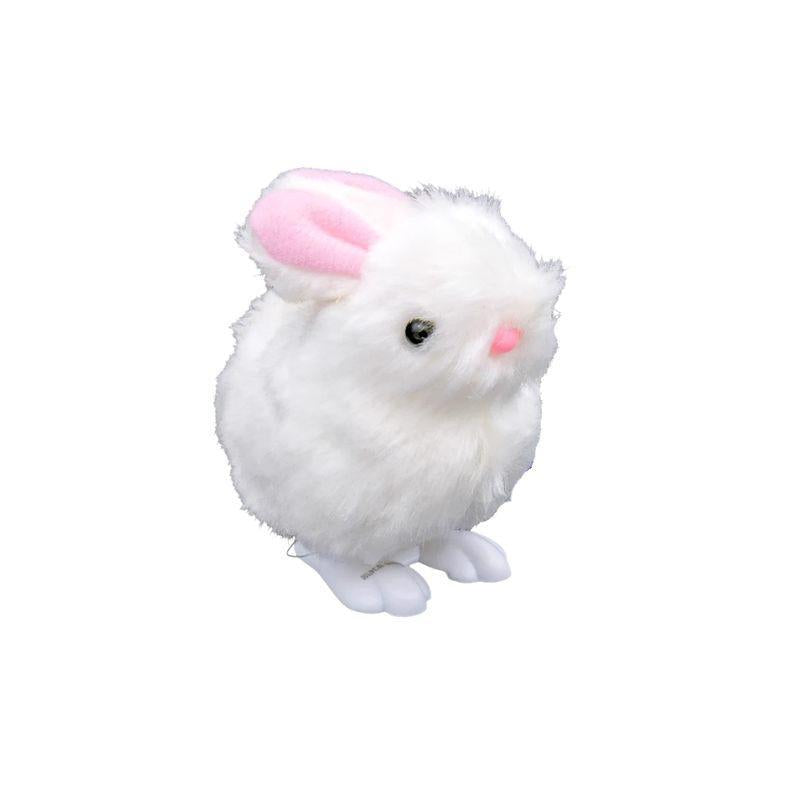 Farm Fresh Fuzzy Bunny Wind-Up – Toysmith Springtime Hopper