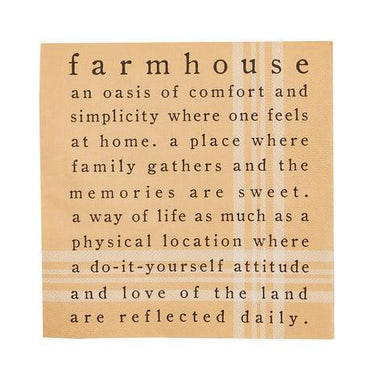 Farmhouse servilletes