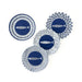 Fish "Paper" Melamine Plates Set of 4 | Coastal Entertaining