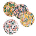Floral Melamine Plates – Set of 4, 9" Charming & Durable