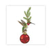 Franklin Hummingbird Holiday Beverage Napkins – 20ct, 5x5"
