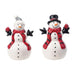 Frosty Friends Stoneware Snowmen Salt & Pepper Shakers – Set of 2
