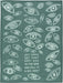Funny Blue Q Dish Towel – “Dish In the Sink” Woven Cotton Towel
