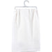White skirt on a hanger with 'Promod' branding against a white background