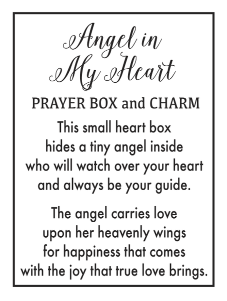Ganz Angel in My Heart Token – Heartwarming Keepsake Charm