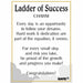 Ganz Ladder of Success Charm for Graduations