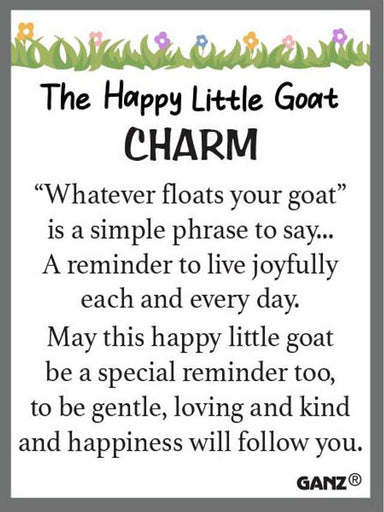 Ganz “What Floats Your Goat” Token – Fun Pocket Keepsake Charm