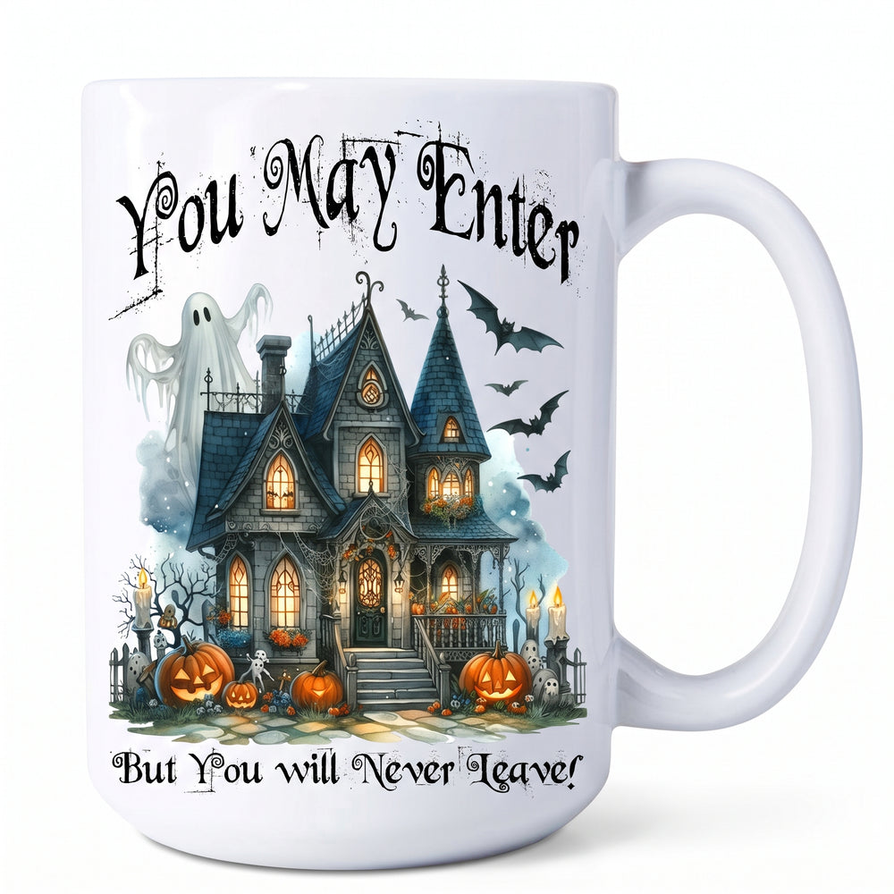 Halloween Hunted House Coffee Mug