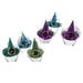 Glitter Rose Headband – 11.5" PVC Hair Accessory, 6 Assorted