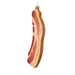 Glittered Bacon Ornament – 5.5" Fun Holiday Decor