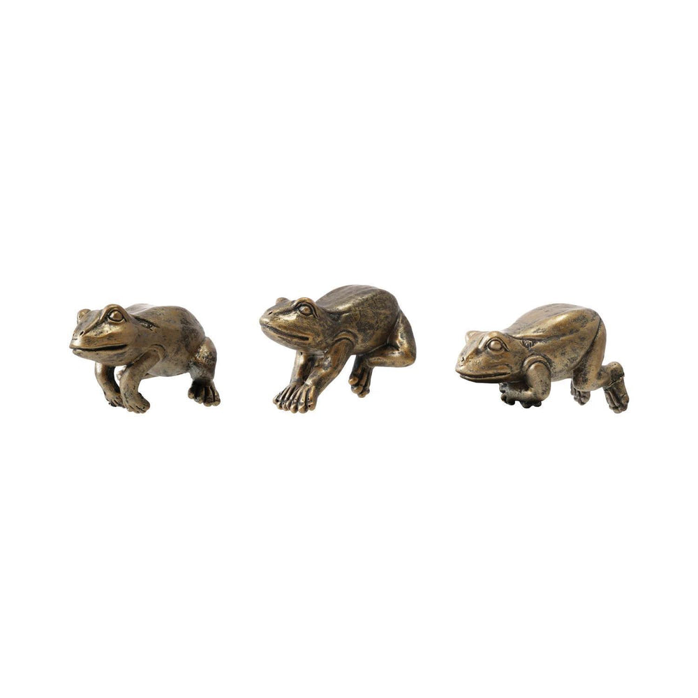 Gold Frog Pot Hanger | Resin Garden Decor Assorted Styles