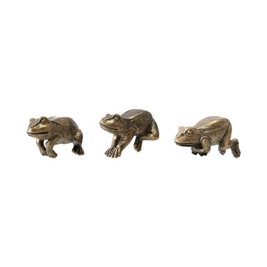 Gold Frog Pot Hanger | Resin Garden Decor Assorted Styles