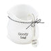 Goody bag ceramic candy container shaped like a bag with scoop and sentiment