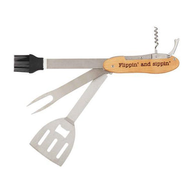 Grilling Multi-Tool - Perfect for Flippin' and Sippin' dad gift