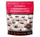 Packaging of Hammond's Peppermint Marshmallows with chocolate chips on a white background
