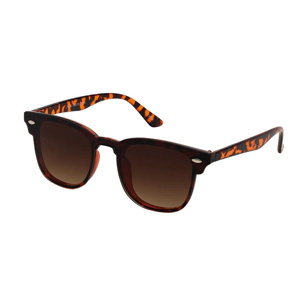 Heritage Collection – Brown Sleek Square Sunglasses for All