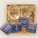 His & Hers Treasure Gift Box – Glass Set & Wedding Coasters