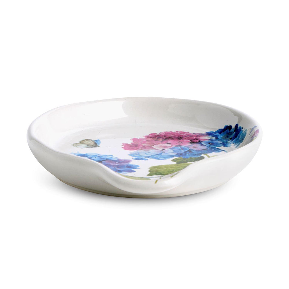 Decorative ceramic bowl with floral design on a white background