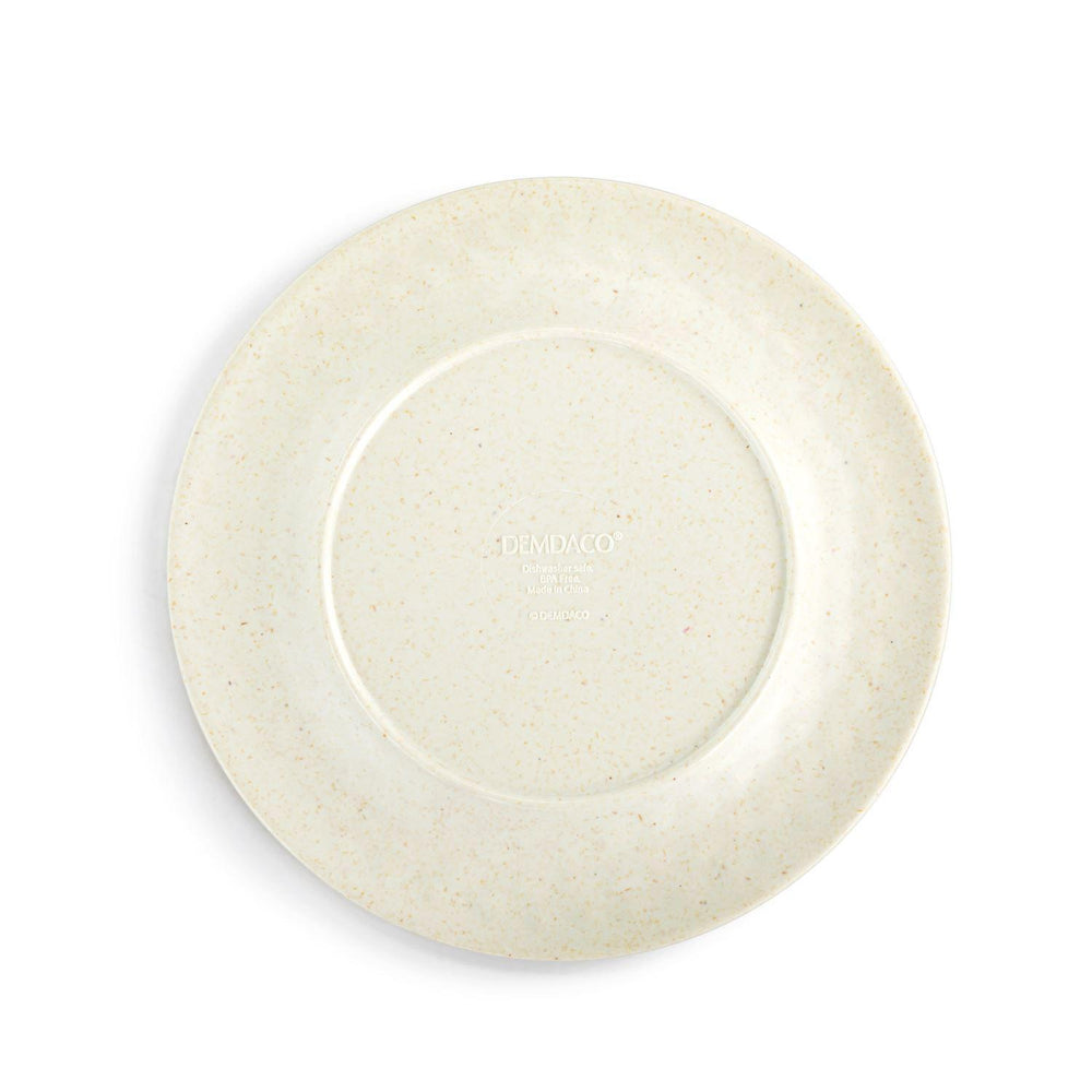 Hydrangea Melamine Appetizer Plates – Set of 4, 6.5"