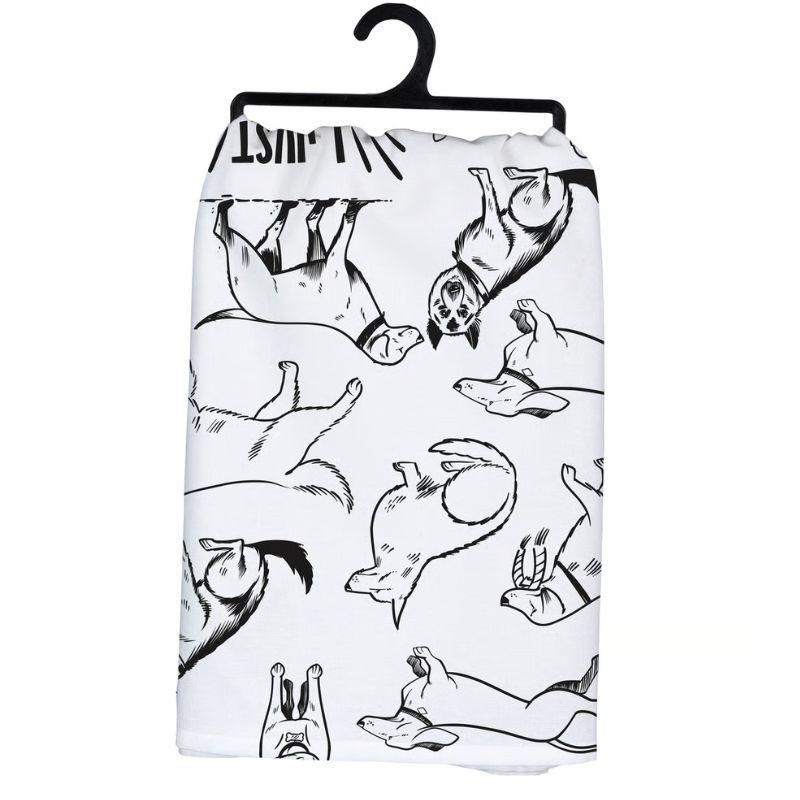 I Just Freakin’ Love Dogs Kitchen Towel – Dog Lover Gift
