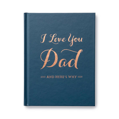I Love You Dad Book - A Heartfelt Keepsake for Father's Day