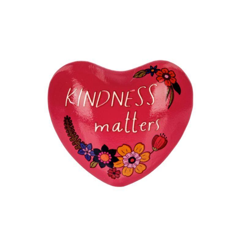 Inspirational Floral Heart Chime – Mini Keepsake Charm