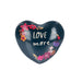 Inspirational Floral Heart Chime – Mini Keepsake Charm