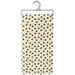 Irish Kisses & Shamrock Wishes Kitchen Towel – Festive Cotton Linen Blend
