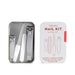 Kikkerland Design Manicure Set – Travel-Friendly Nail Care Kit