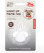 Kikkerland Dog Light Up Name Tag – LED Safety Tag for Night Walks