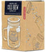 Kikkerland Mason Jar Cold Brew Coffee Kit packaging on a white background