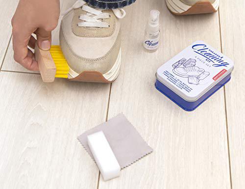 Kikkerland Sneaker Cleaning Kit – Compact Shoe Care Essentials